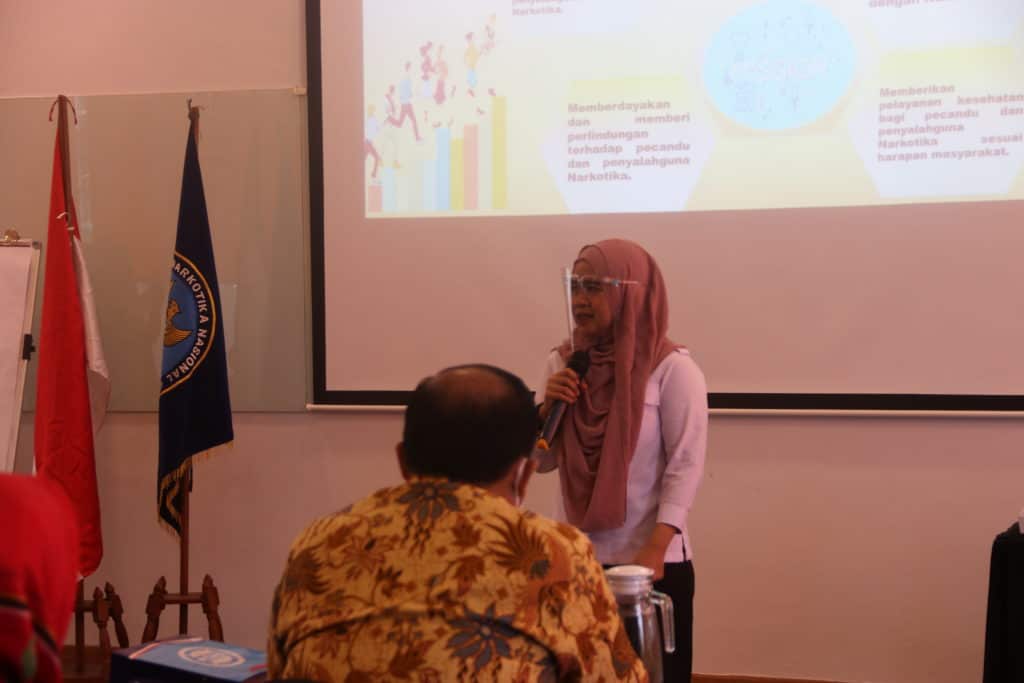Bimbingatn Teknis dan Tes Urine Kepada Calon Penggiat Anti Narkoba oleh BNNK Jakarta Timur