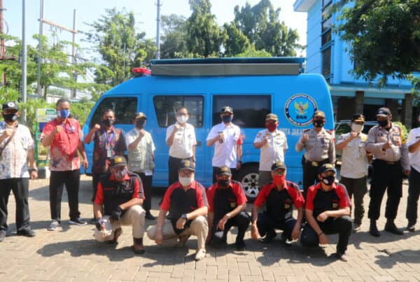 Sosialisasi P4GN dan Pembagian Masker Dalam Operasi Kedisiplinan PSBB & Bekerjasama dengan Kelurahan Pondok Ranggon, Satpol PP, serta FKDMI.
