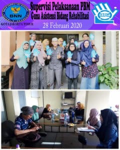 Supervisi Pelaksanaan PBM Guna Asistensi Bidang Rehabilitasi Berbasis Komponen Masyarakat Supervisi Pelaksanaan PBM Guna Asistensi Bidang Rehabilitasi Berbasis Komponen Masyarakat