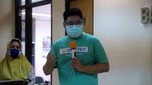 BNN Kota Jakarta Timur Lakukan Rapid Test Covid-19 Kepada 34 Pegawai