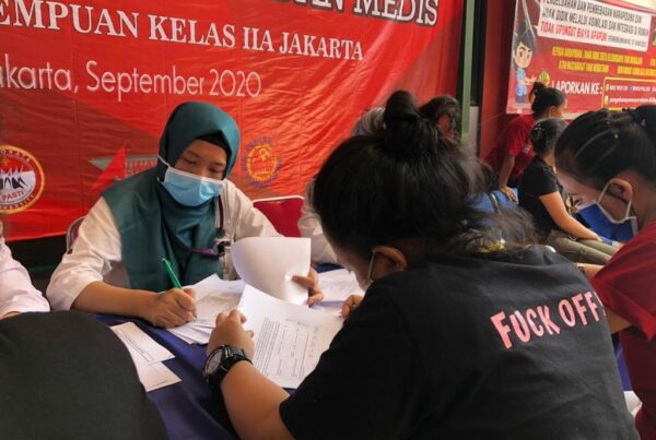 Asesmen Terhadap 50 WBP di Lapas Perempun Klas IIA Jakarta oleh BNN Kota Jakarta Timur