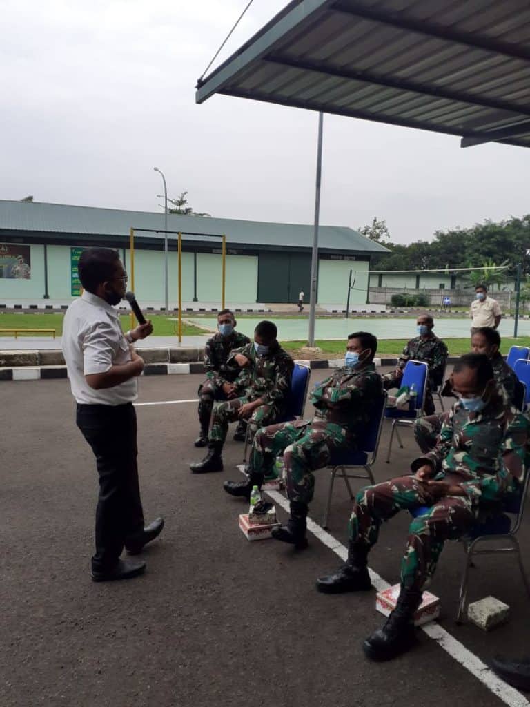Penyuluhan Informasi Tentang P4GN di Mabes TNI AD, Dinas Kelaikan Angkatan Darat
