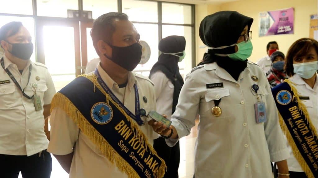 Pencanangan Zona Integritas dan Komitmen Bersama Dalam Pembangunan ZI di Lingkungan BNN Kota Jakarta Timur
