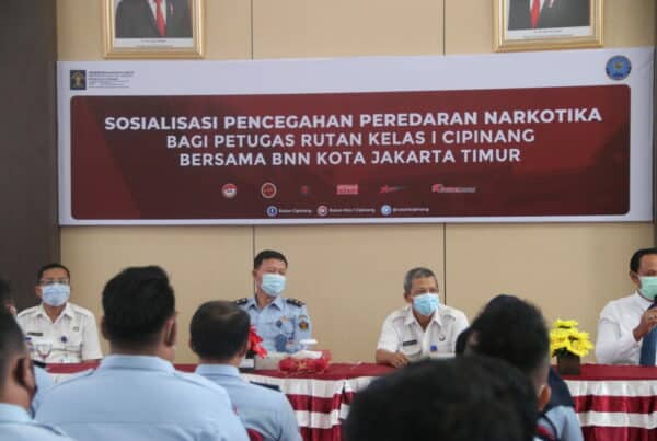 BNNK Jakarta Timur Lakukan Sosialisasi P4GN Kepada Pegawai Rutan Kelas I Cipinang