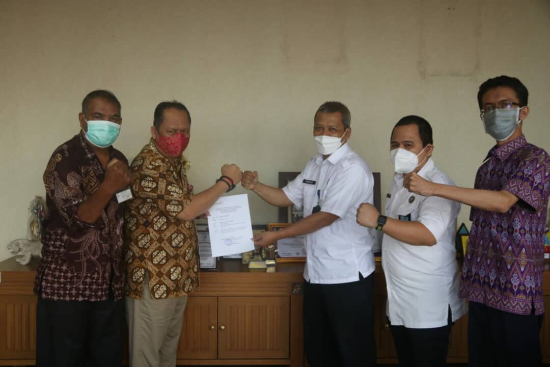 Audiensi Kepala BNNK Jakarta Timur dengan Kepala Suban Kesbangpol Jakarta Timur terkait Program URC
