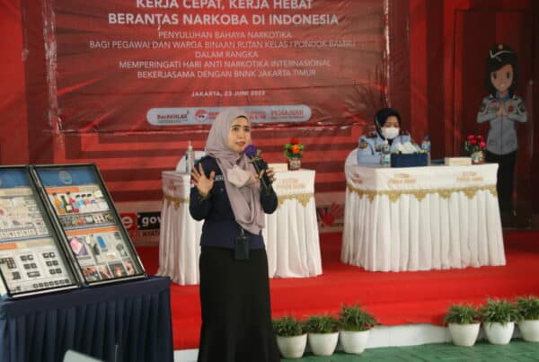 Penyuluhan Bahaya Narkoba Kepada Pegawai dan Warga Binaan Rutan Kelas 1 Pondok Bambu