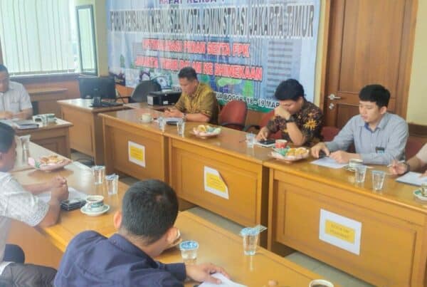 Rapat Koordinasi Pemantauan Situasi Wilayah Kota Admintrasi Jakarta Timur