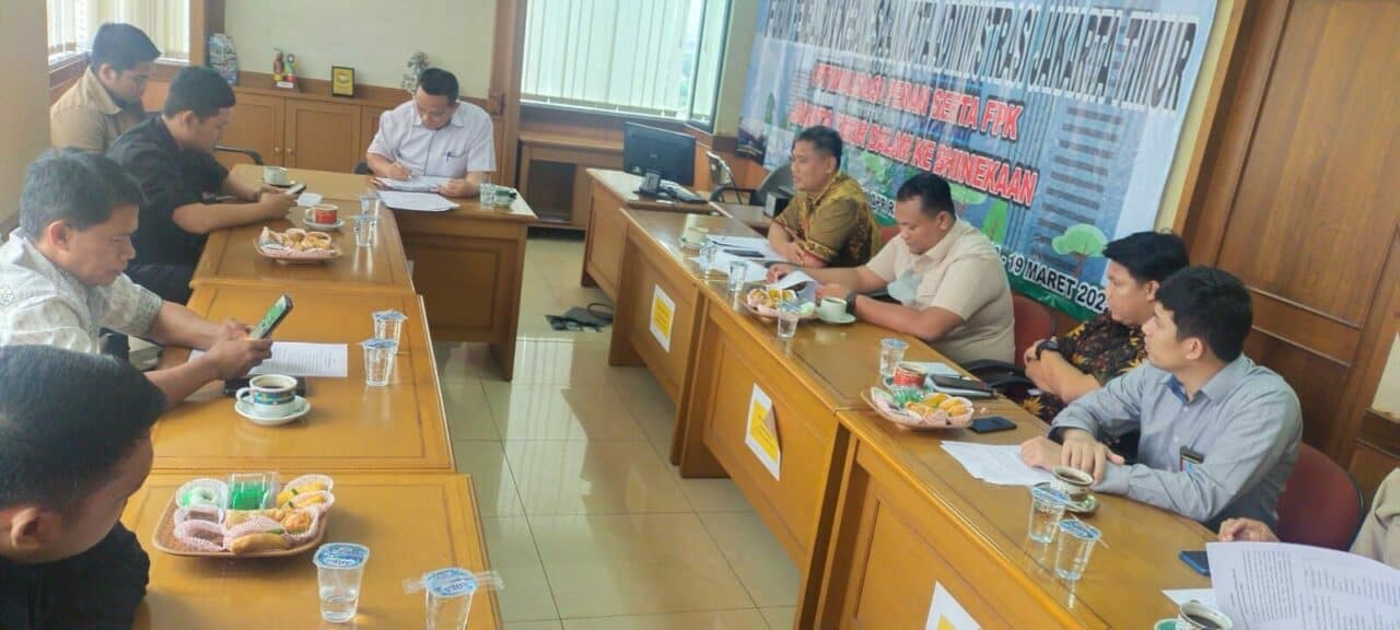 Rapat Koordinasi Pemantauan Situasi Wilayah Kota Admintrasi Jakarta Timur