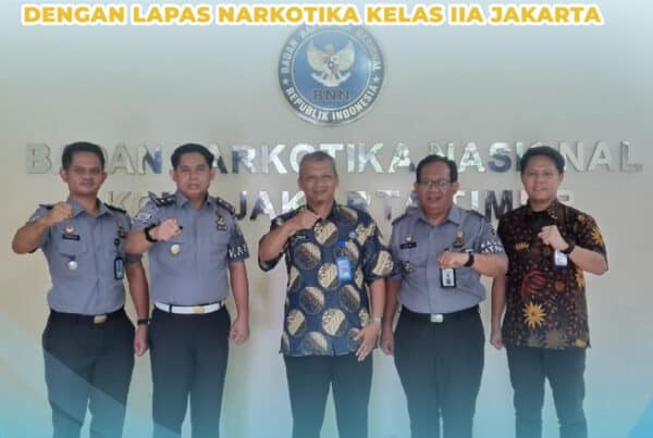 Audiensi BNNK Jakarta Timur dengan Lapas Narkotika Kelas IIA Jakarta