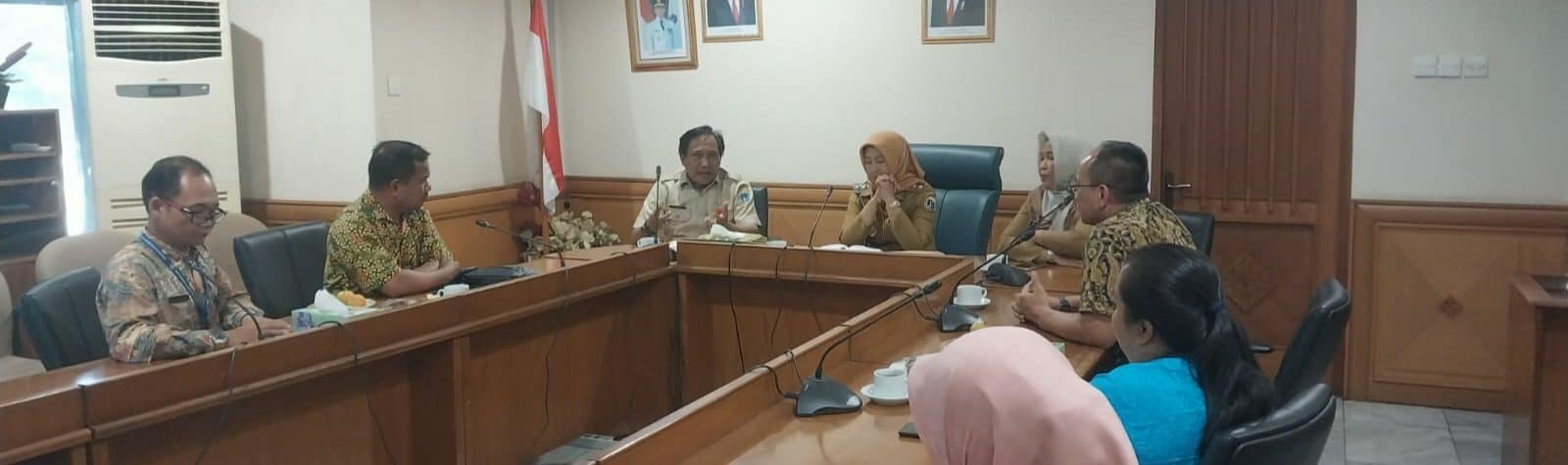 Kunjungan Kerja Kepala BNN Kota Jakarta Timur Ke Balai Kota Jakarta Timur