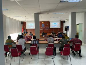 Monitoring Evaluasi (MONEV) Bidang Pemberantasan secara daring di BNNP DKI Jakarta