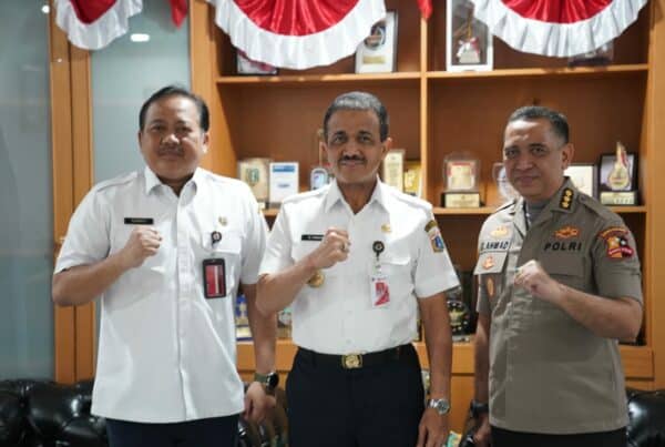Audiensi Kepala BNN Kota Jakarta Timur ke Walikota Kota Administrasi Jakarta Timur