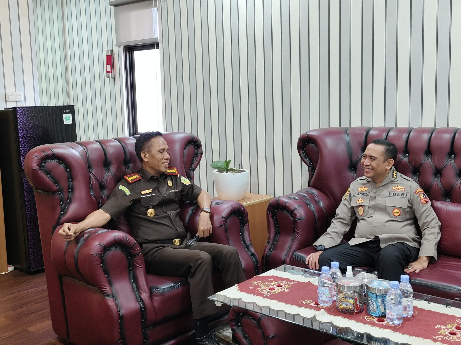 Audiensi Kepala BNN Kota Jakarta Timur dengan Kepala Kejaksaan Negeri Jakarta Timur Audiensi Kepala BNN Kota Jakarta Timur dengan Kepala Kejaksaan Negeri Jakarta Timur