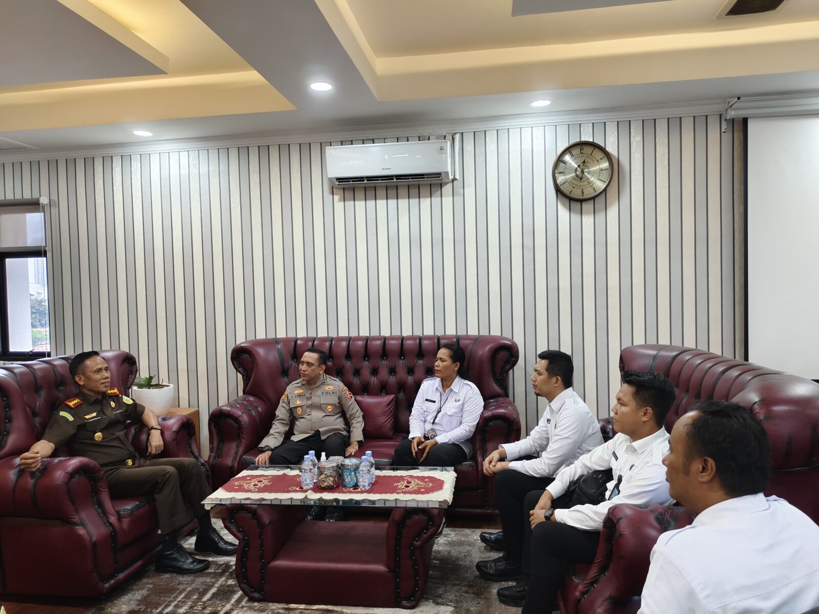Audiensi Kepala BNN Kota Jakarta Timur dengan Kepala Kejaksaan Negeri Jakarta Timur