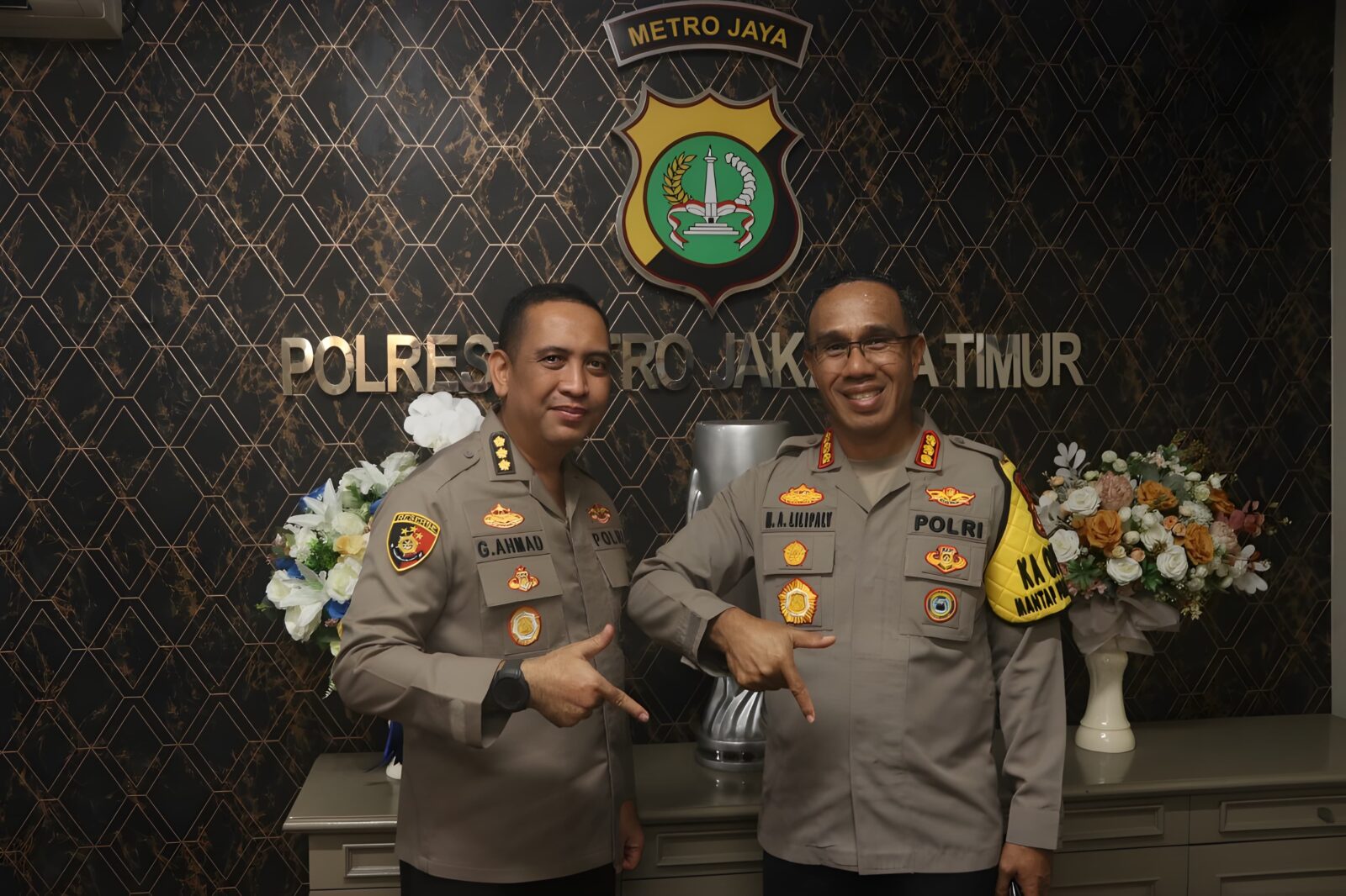 Audiensi Kepala BNN Kota Jakarta Timur dengan Kapolres Metro Jakarta Timur