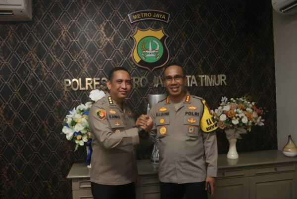 Audiensi Kepala BNN Kota Jakarta Timur dengan Kapolres Metro Jakarta Timur