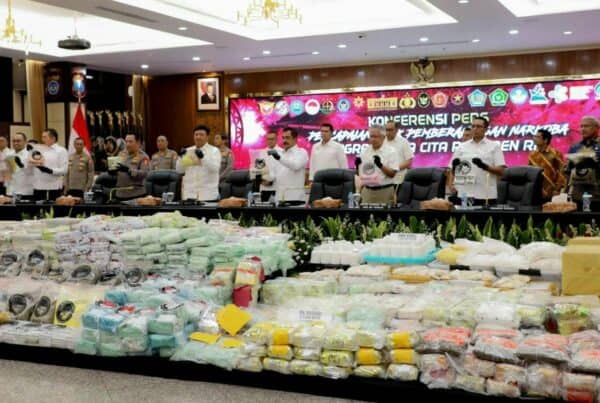 RAKOR DESK PEMBERANTASAN NARKOBA, SEPAKATI TIGA KOMITMEN BERSAMA